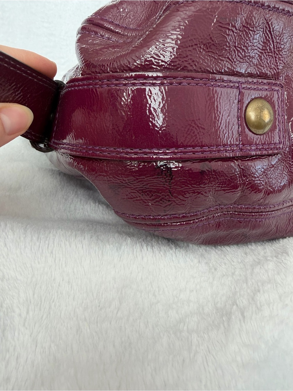 Coach Large Patent Zoe - Picture 5 of 16